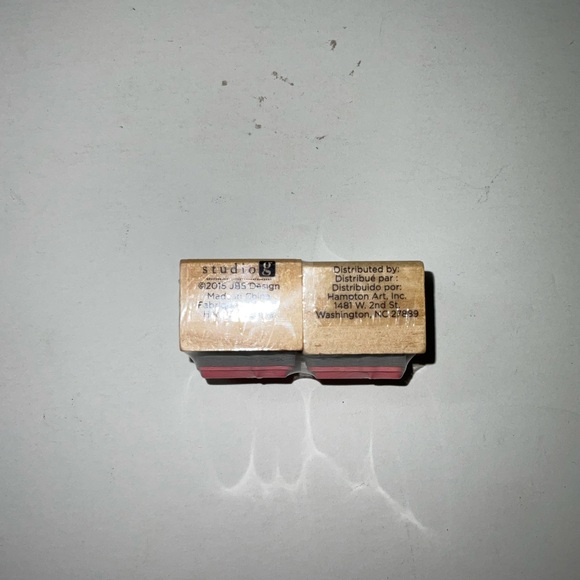 Hampton Art Studio G BRIDAL Wood Mounted Rubber Stamps 2pc 2015 - Picture 7 of 10